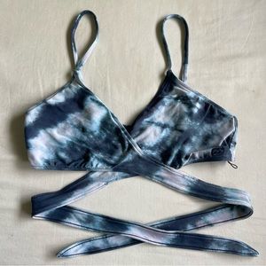 Blue Billabong swimsuit top